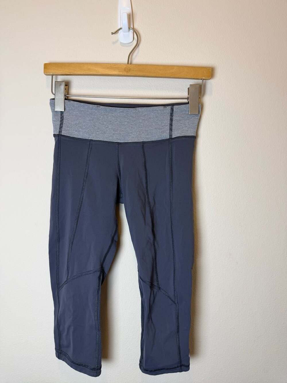 Lululemon All The Right Places Crop II 23" Blue Women's Size 4